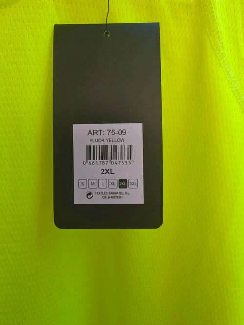 Camiseta deportiva 2XL