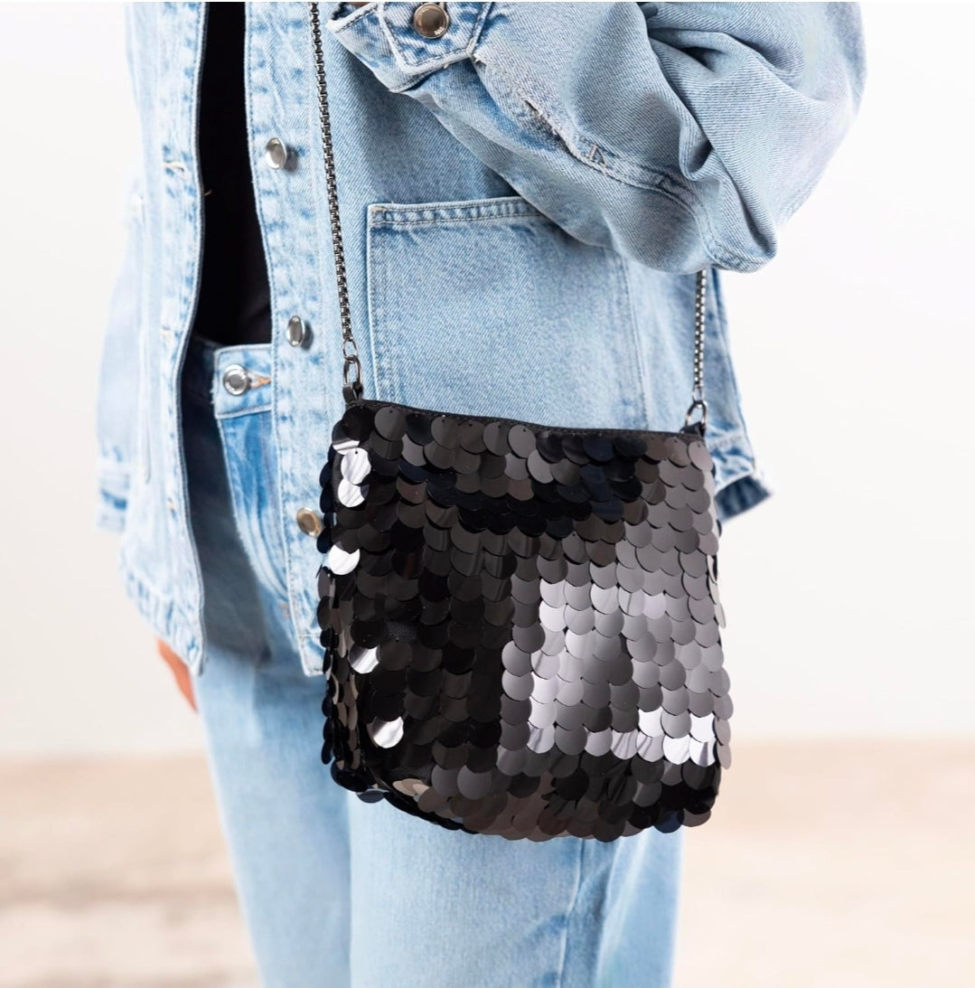 Bolso bandolera lentejuelas Giossepo